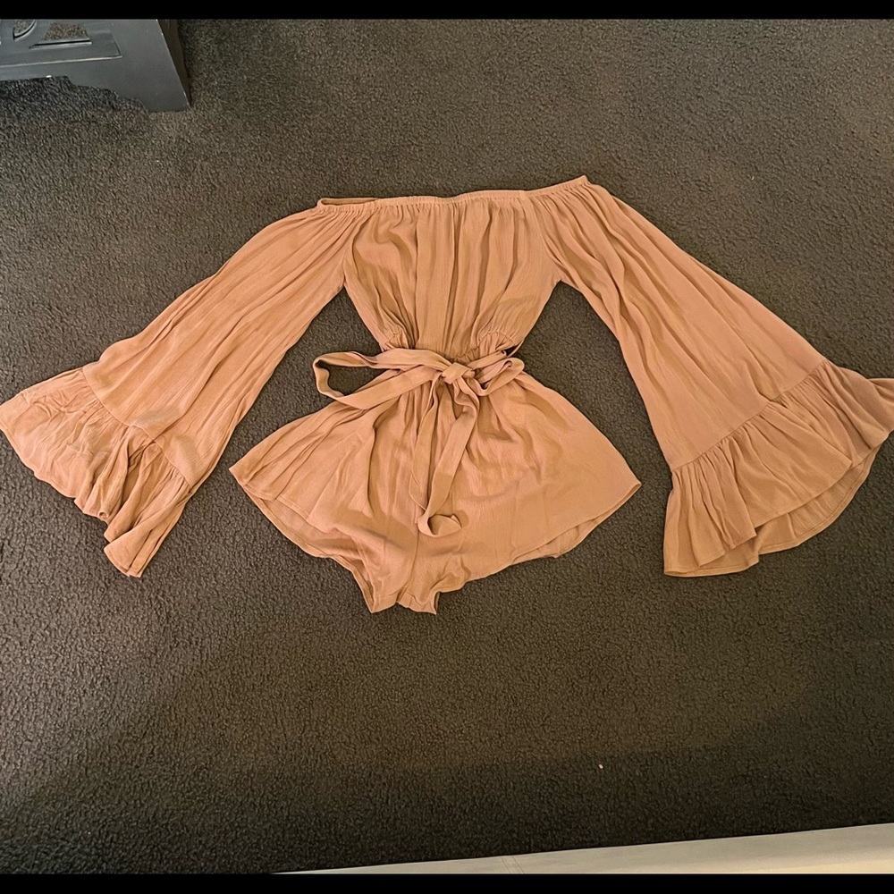 adorable missguided off the shoulder romper